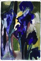 Blaue Lilien