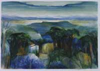 Toscana-Landschaft