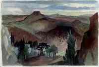 Berglandschaft in Kreta