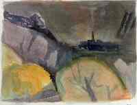 Landschaft vor Le Havre